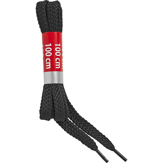 Derby Snørebånd fladt 100 cm sort