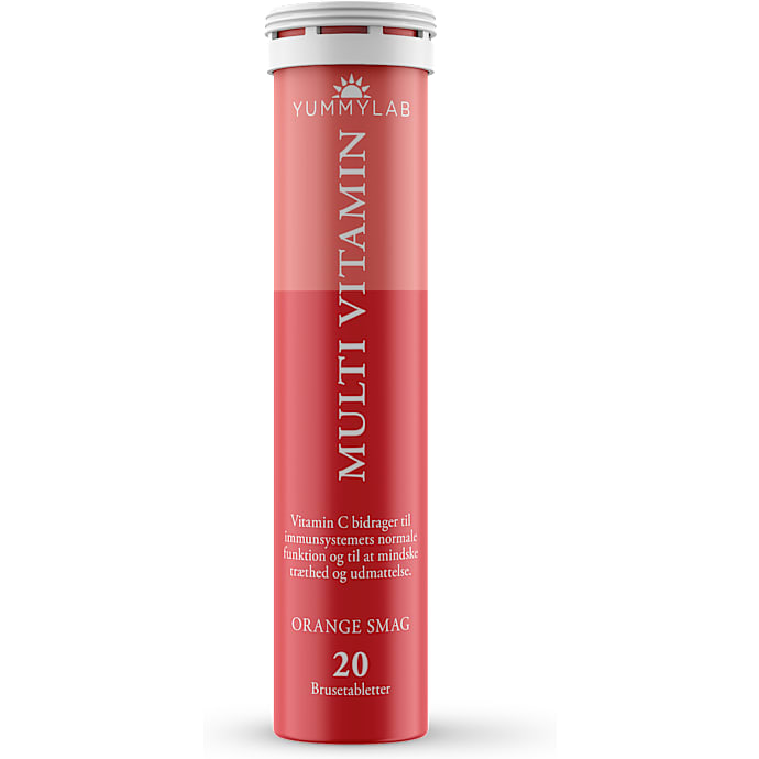 Yummylab Brusetabletter Multivitamin Appelsinsmag
