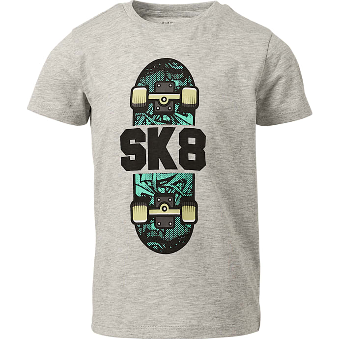 VRS børne T-shirt str. 98/104 - grå