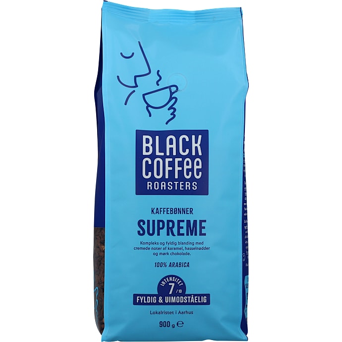 Black Coffee Roasters Supreme Hele Bønner 900 g