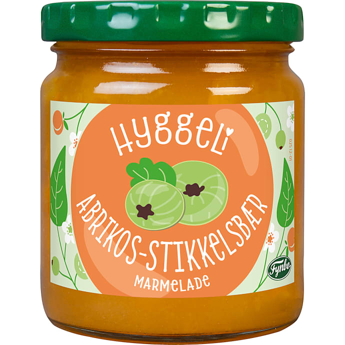 Fynbo Abrikos-Stikkelsbærmarmelade