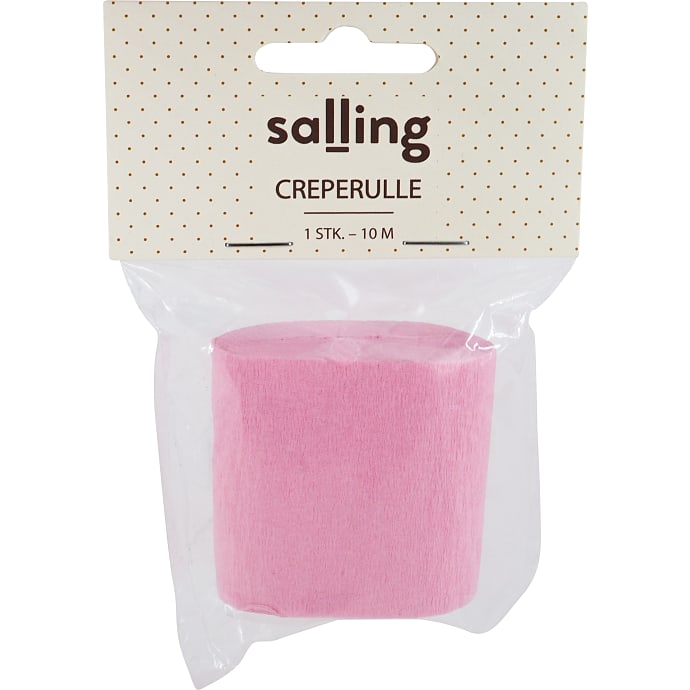 Salling creperulle L:10 meter - Pink