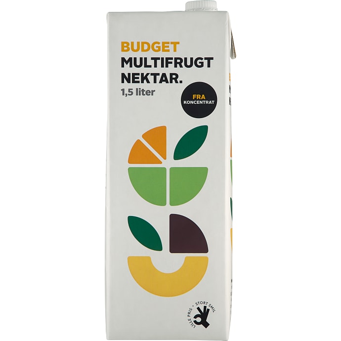 Budget Multifrugtnektar fra koncentrat