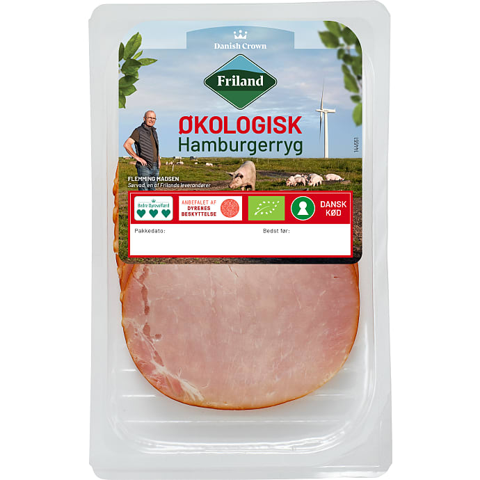 Friland Hamburgerryg Øko 70 g
