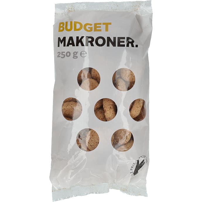 Budget Makroner 250 g