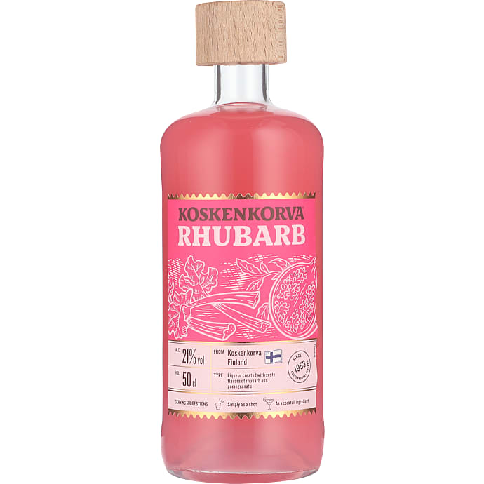 Koskenkorva Rhubarb 21%
