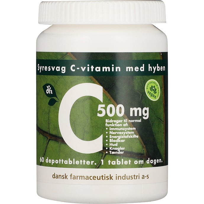 Grønne Vitaminer C-vitamin med hyben