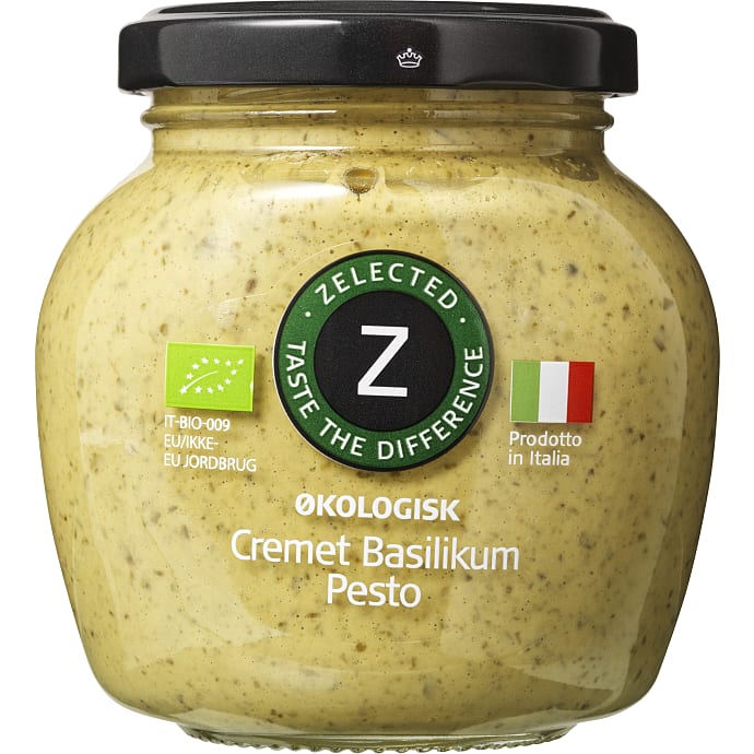 Zelected Basilikumpesto øko 180 g