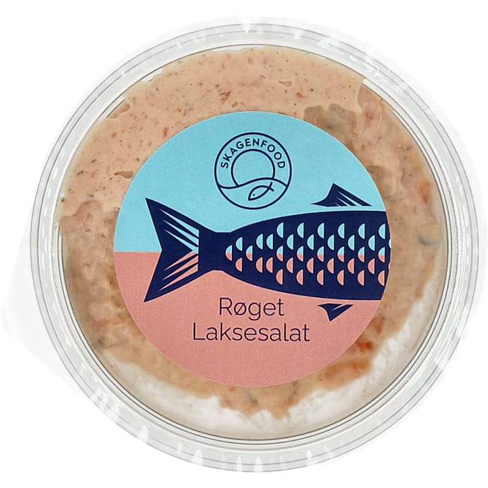 Røget laksesalat m. kapers