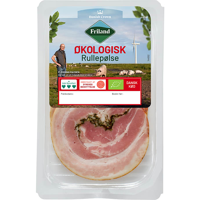 Friland Rullepølse øko 70 g