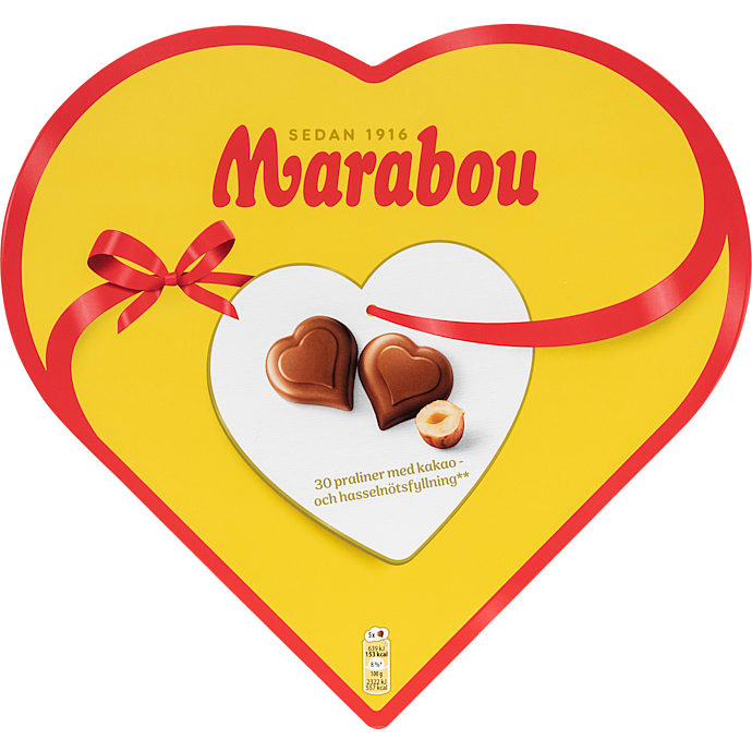 Marabou Hearts