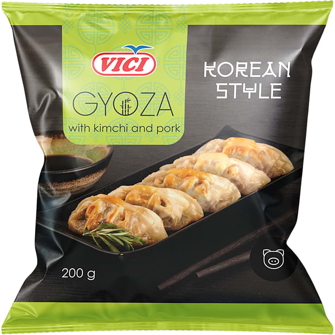 VICI Dumplings med kimchi og svinekød