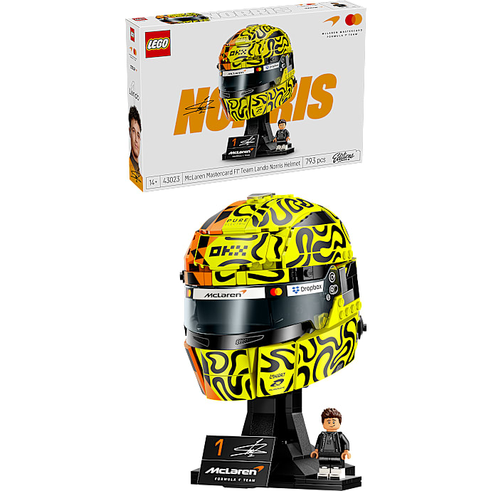 LEGO Editions McLaren Mastercard F1 Team Lando Norris-hjelm 43023