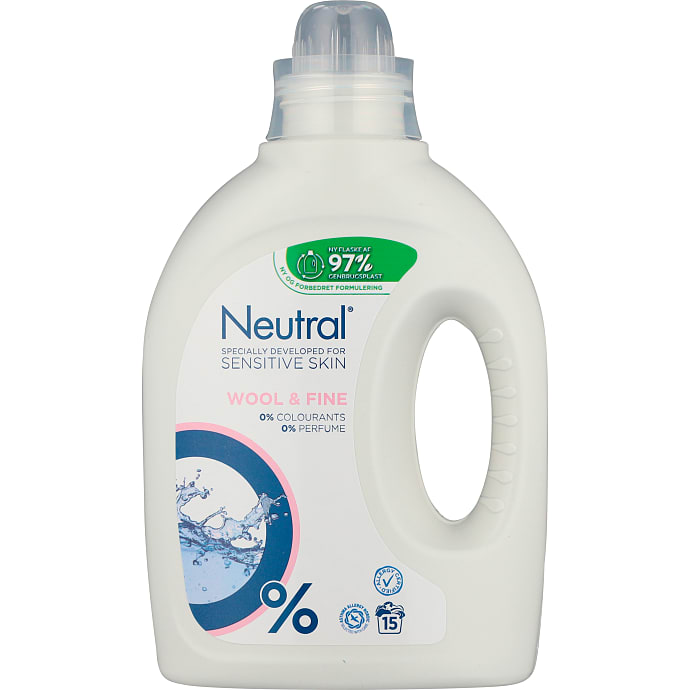 Flydende vaskemiddel uld- og finvask sensitiv