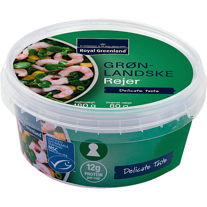 Grønlandske rejer i lage