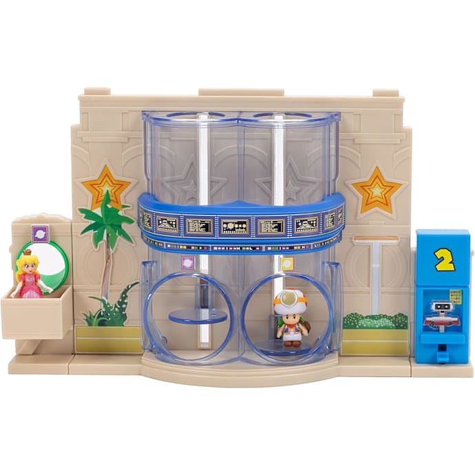 Super Mario Galaxy Filmen - Gateway Galaxy diorama sæt