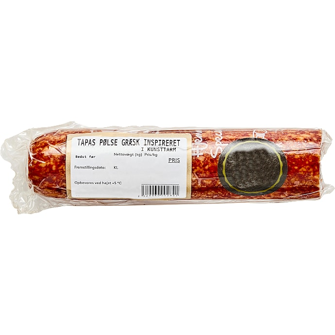 Græskinspireret tapaspølse