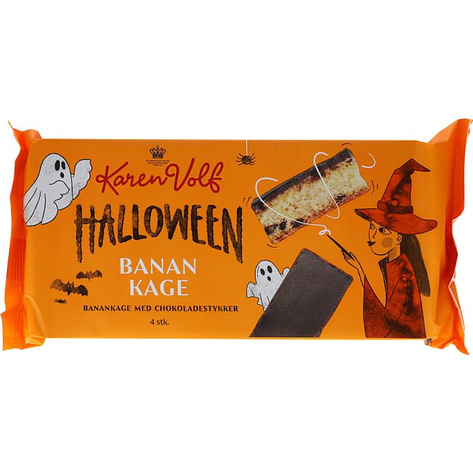 Banankage med chokoladestykker