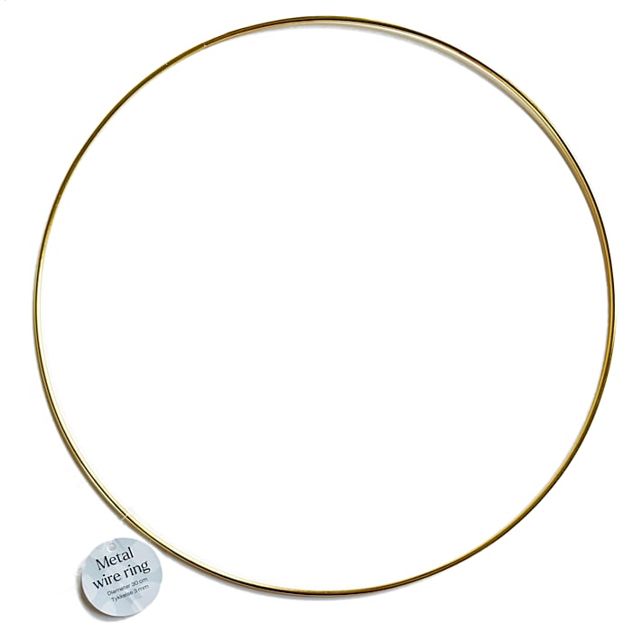 1Conzept Metal Wire Ring Guldfarvet