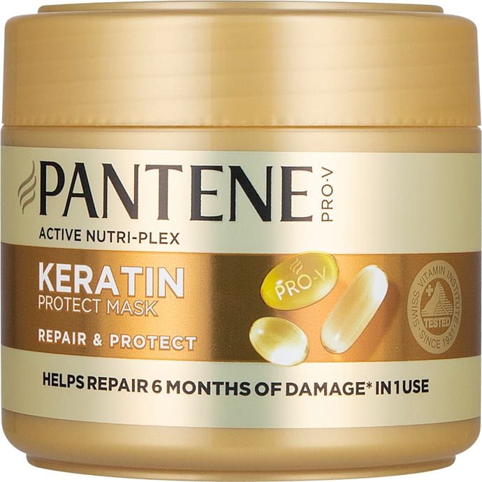 Hårkur m. keratin skadet hår