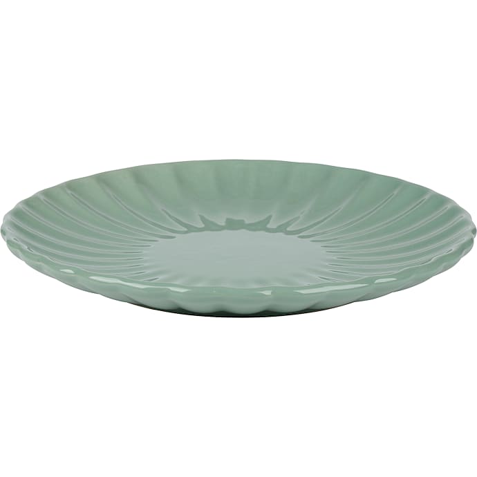 Middagstallerken 26,5 cm Grøn