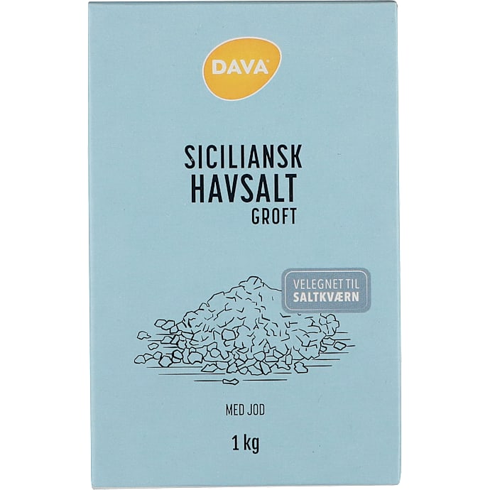 Siciliansk havsalt groft