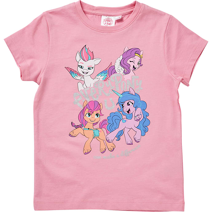 My little pony børne t-shirt str. 122/128 - pink