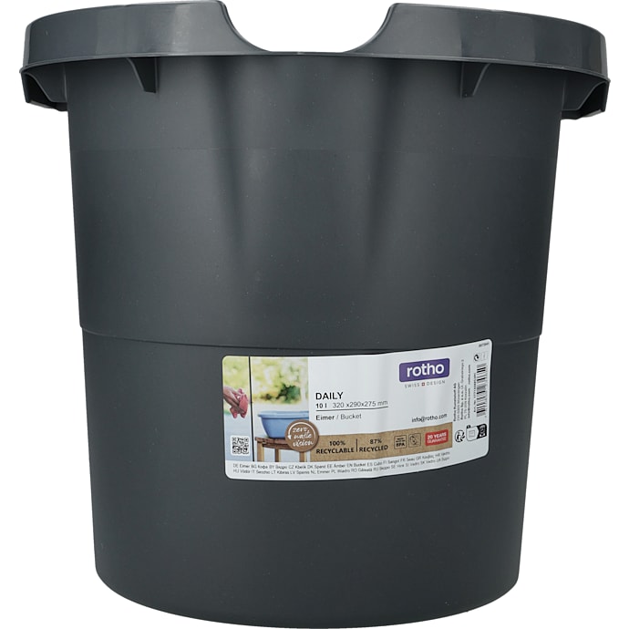 Rotho Daily spand - rund - 10 liter