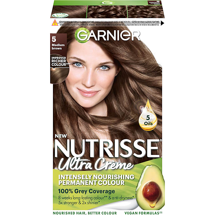 Intensely Nourishing permanent hårfarve 5 Medium Brown m. olier