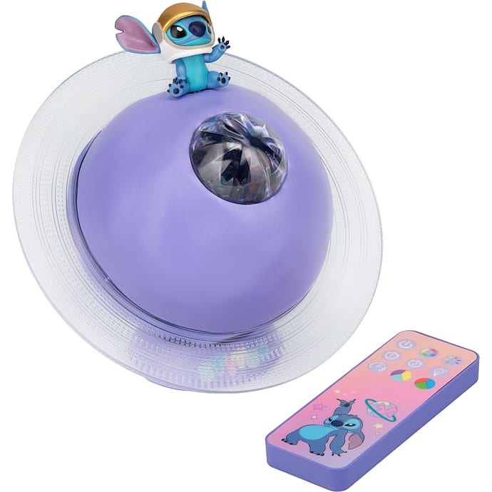 Disney Stitch Galakse Lysprojektor Lilla