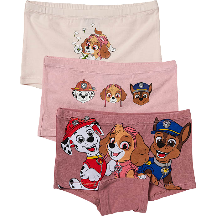 Paw Patrol 3-pak hipster str. 122/128 - pink