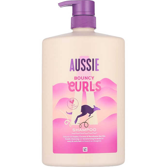 Shampoo m. jojoba-, kokos- og macadamianøddeolie krøllet hår