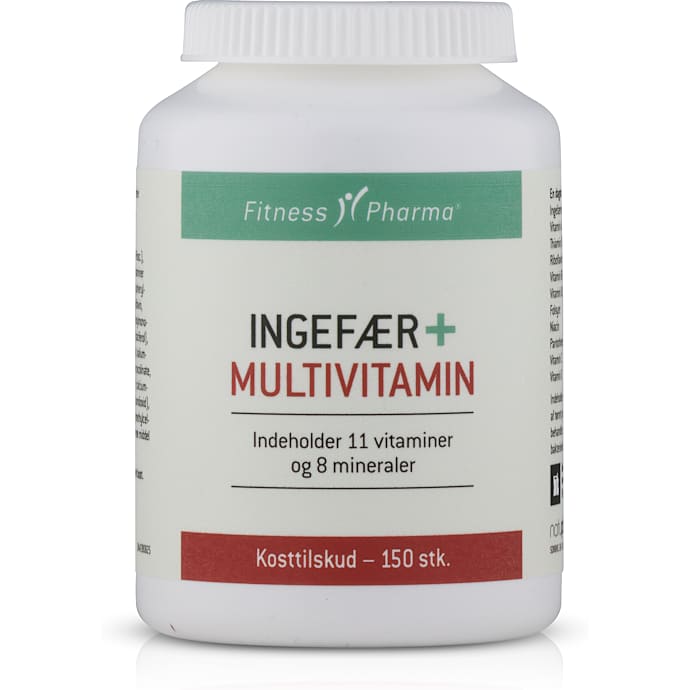 Ingefær m. vitaminer