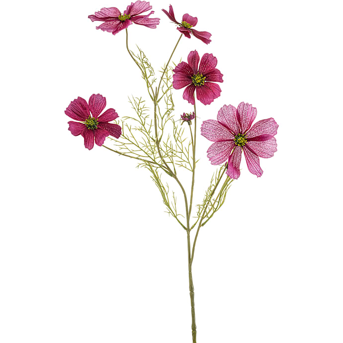 Kunstig blomst mini - lilla Cosmos