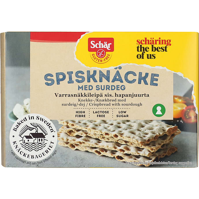 Knækbrød m. havre og surdej glutenfri