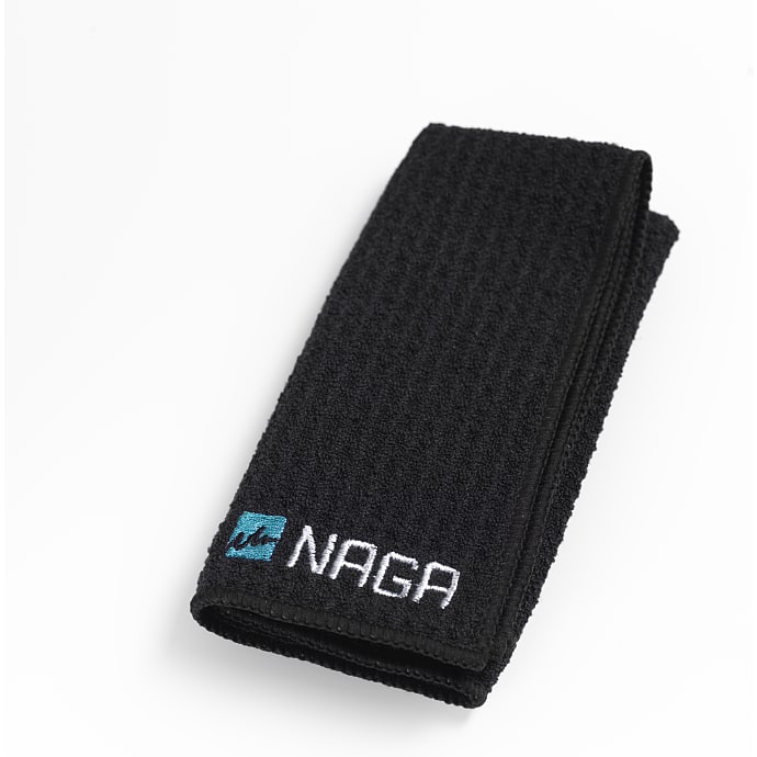 Naga tavleklud med logo sort