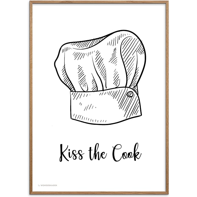 Citatplakat Kiss the Cook
