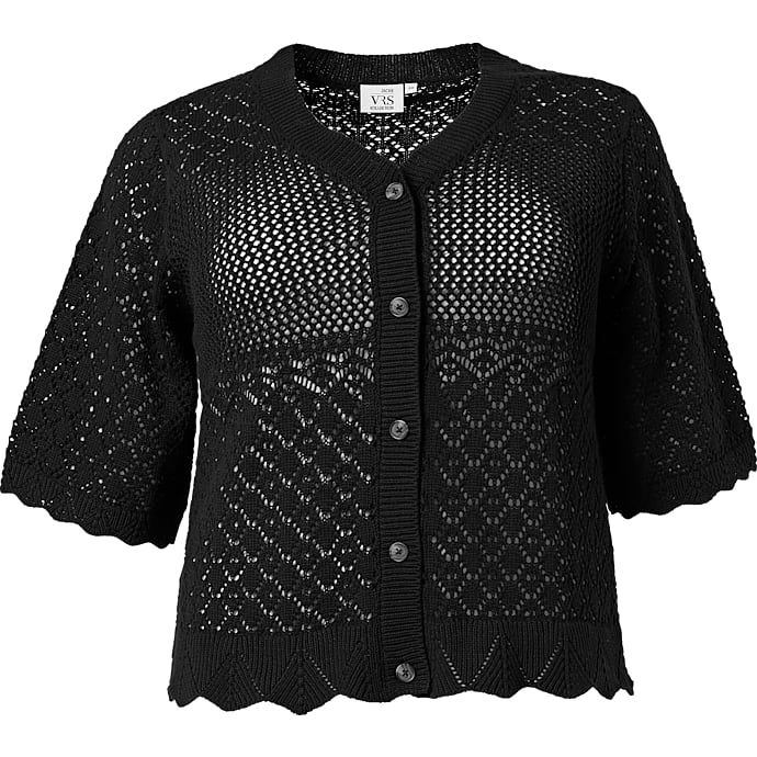 VRS Jackie Dame Strikket Cardigan Sort