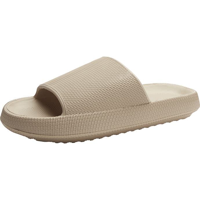 VRS herre slippers str. 43/44 - beige 1 stk.