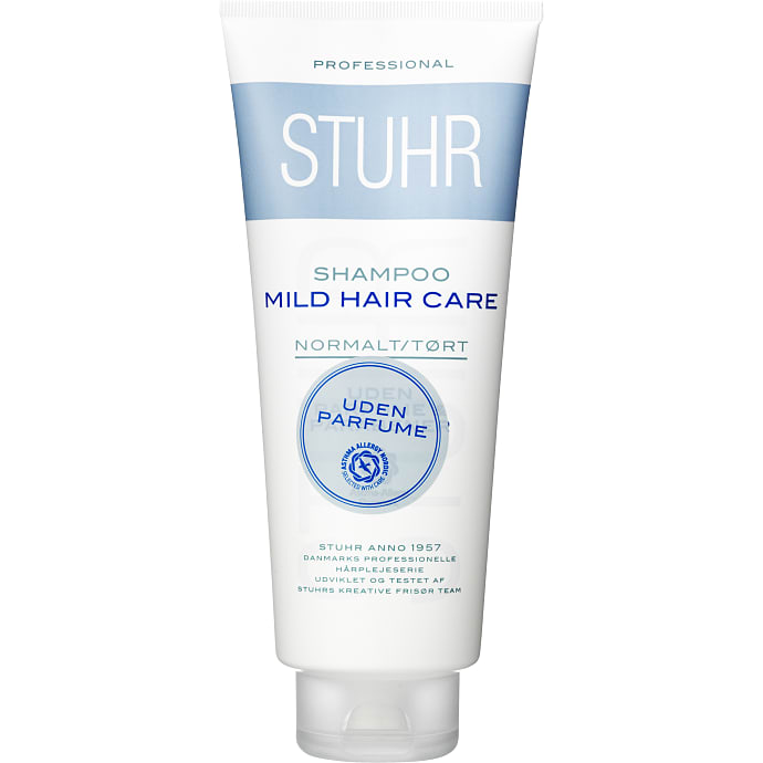 Stuhr Shampoo Normalt til Tørt Hår Parfumefri
