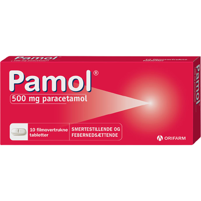 Smertestillende og febernedsættende tabletter 500 mg