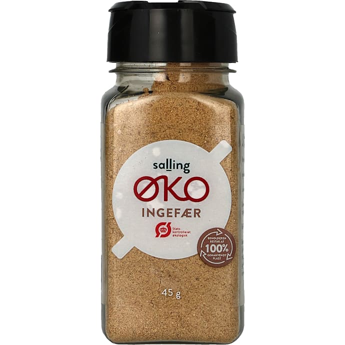 Stødt ingefær øko