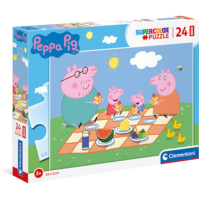 Gurli Gris maxi puslespil - 24 brikker – produktbillede