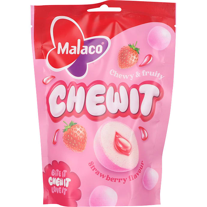 Malaco Chewit Strawberry 115 g