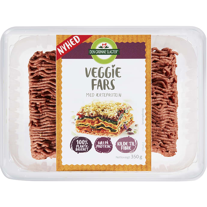 Plantebaseret fars hakket vegansk