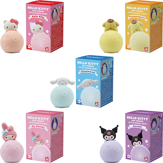Yume Hello Kitty Moon Lightup figur - flere varianter - assorteret