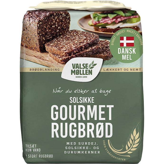 Solsikkerugbrød