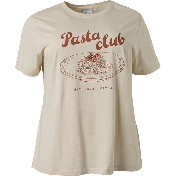 VRS Dame T-shirt str. 52 Beige