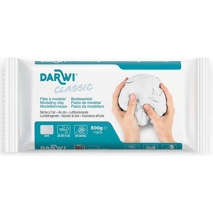 Darwi Modellermasse Hvid
