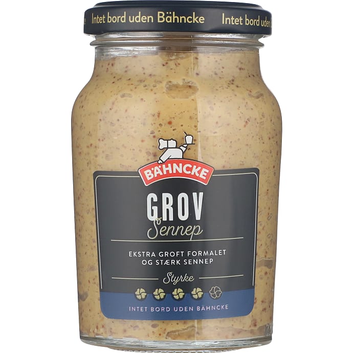 Bähncke Grov Sennep 250 g